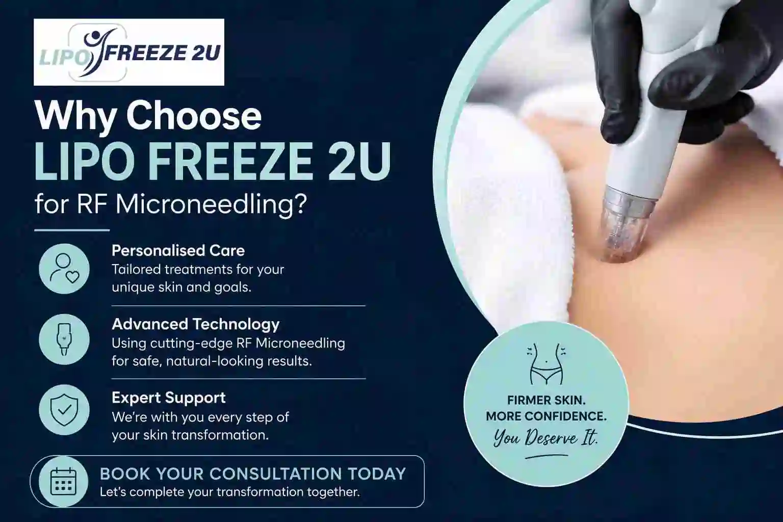 Why Choose LIPO FREEZE 2U for RF Microneedling West Yorkshire?